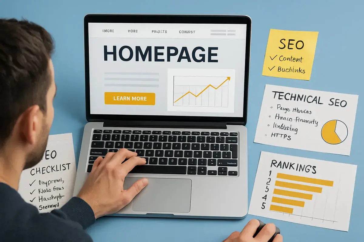 Homepage für Google und Nutzer optimieren