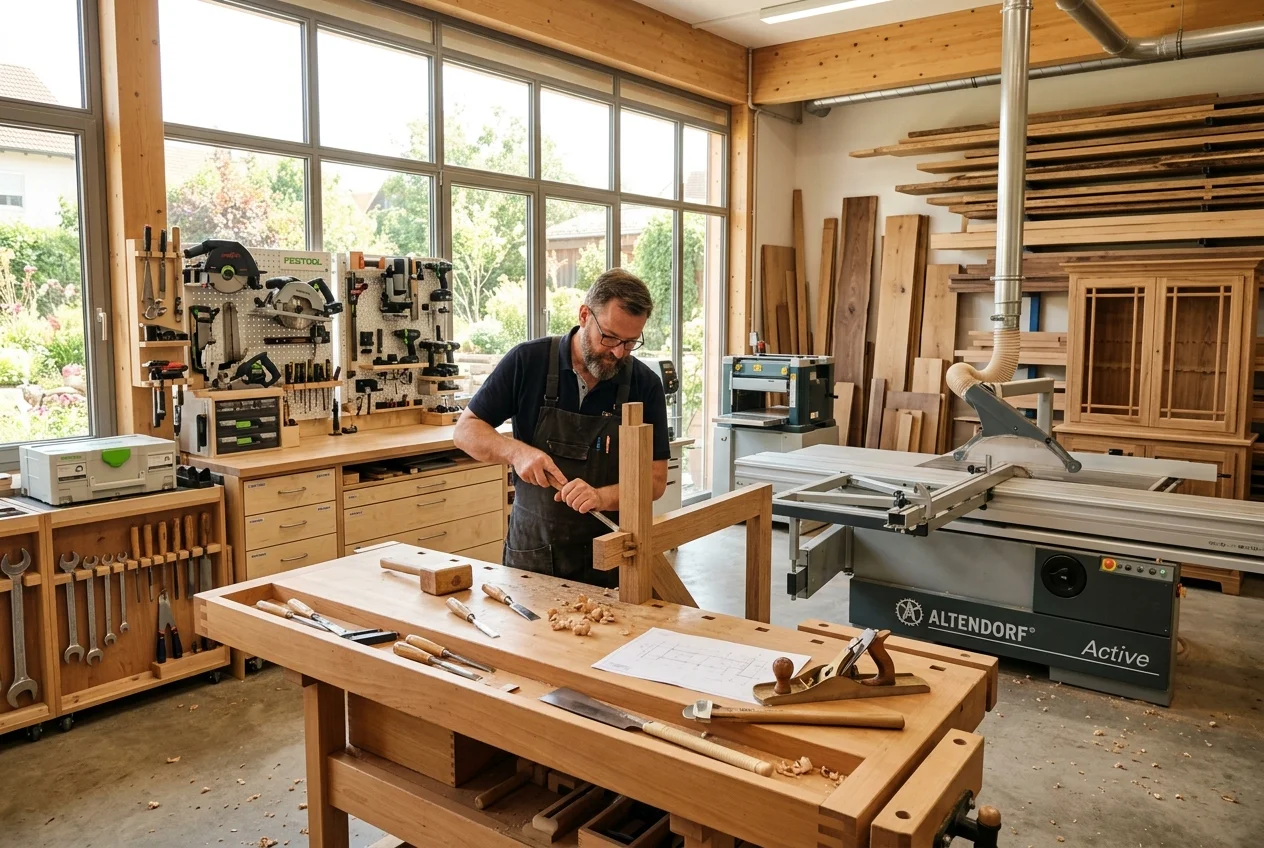 Meisterbetrieb Handwerk Webdesign mit Rocket Website