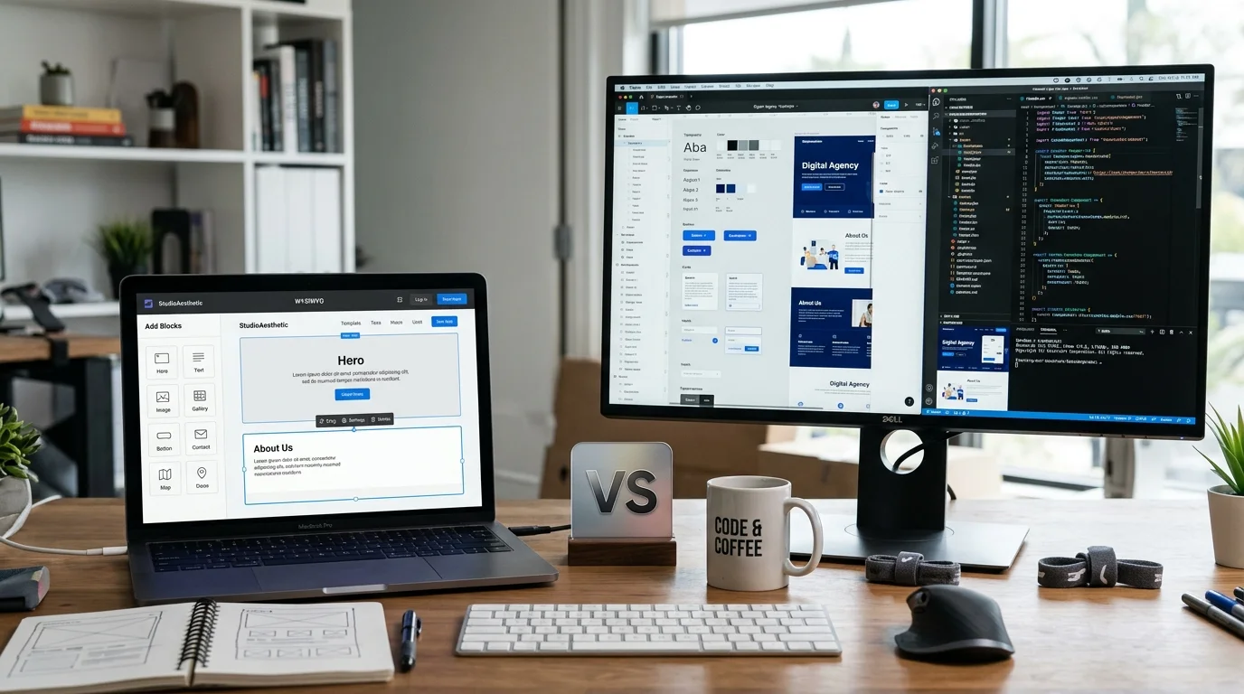 Homepage-Baukasten vs. professionelle Website 2026: Der ehrliche Vergleich