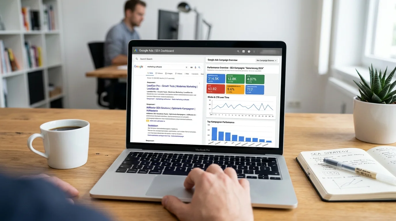 SEA & Google Ads 2026: Wie funktioniert Suchmaschinenwerbung wirklich?