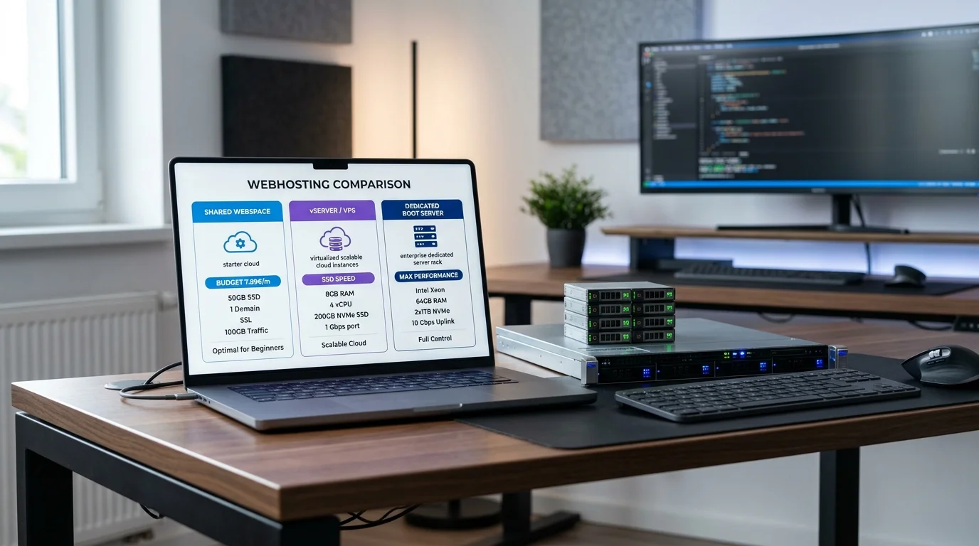 Webhosting-Vergleich 2026: Welches Hosting ist für Ihr Unternehmensprojekt wirklich geeignet?