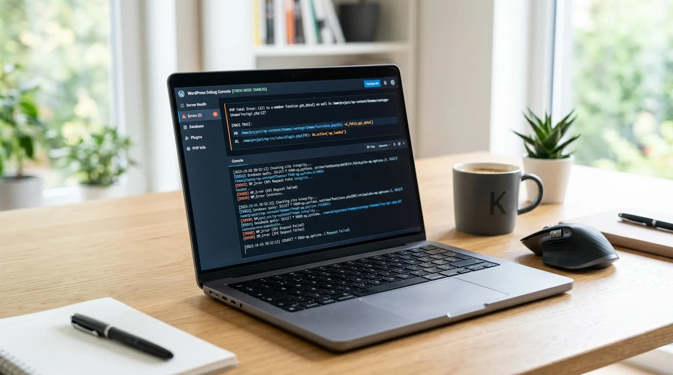 Diagnose des WordPress White Screen of Death und Stack Trace Fehlersuche