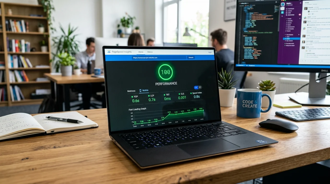 WordPress Performance Optimierung mit Caching und Google PageSpeed 100 Score
