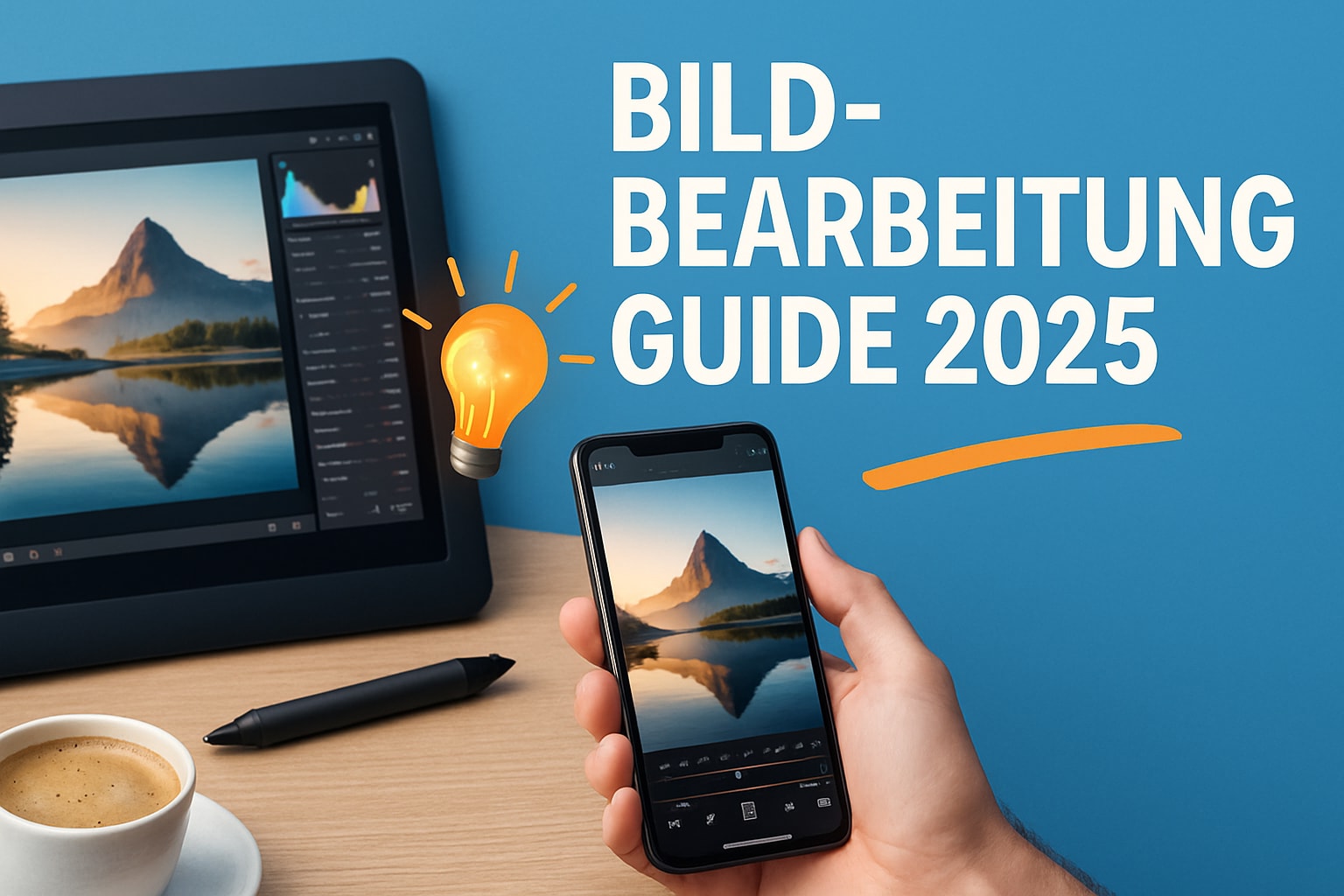 Professionelle Bildbearbeitung für Ihre Website