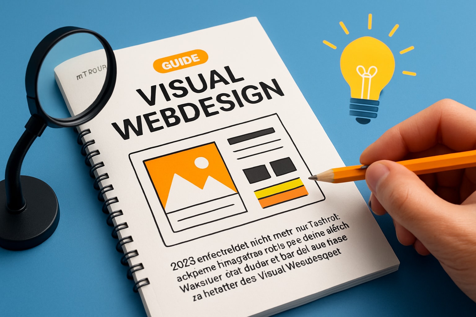 Visual Webdesign 2026: Kreative Gestaltung für Websites