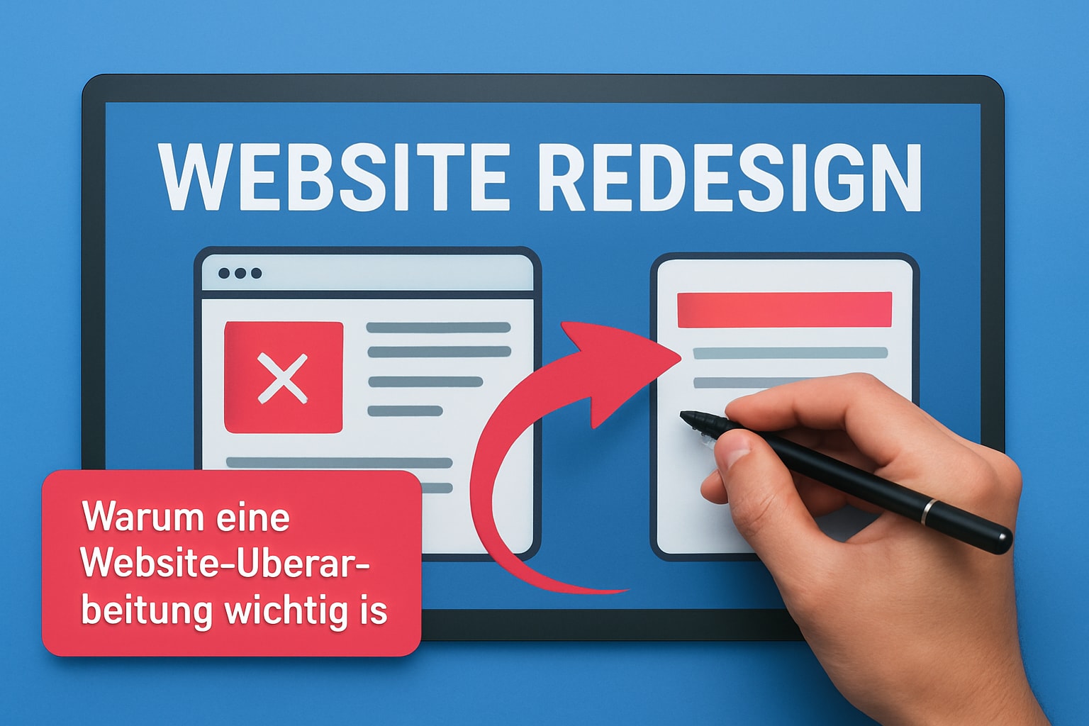 7 Gründe, warum ein Website Redesign 2025 unverzichtbar ist