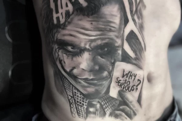 Joker-Tattoo