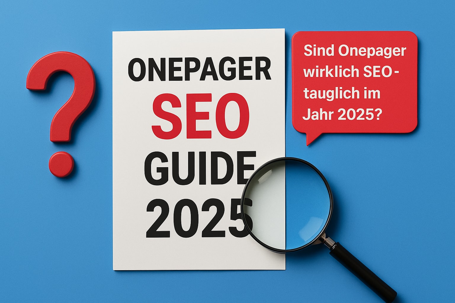 Onepager SEO Guide 2025: Erfolgsstrategien für Top-Rankings
