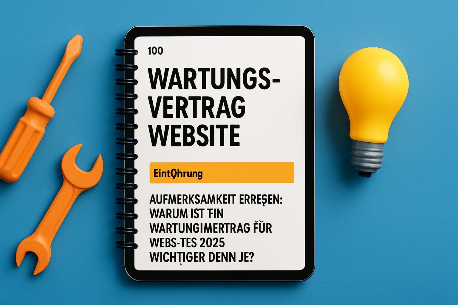 Wartungsvertrag Website: Alles Wichtige im Überblick