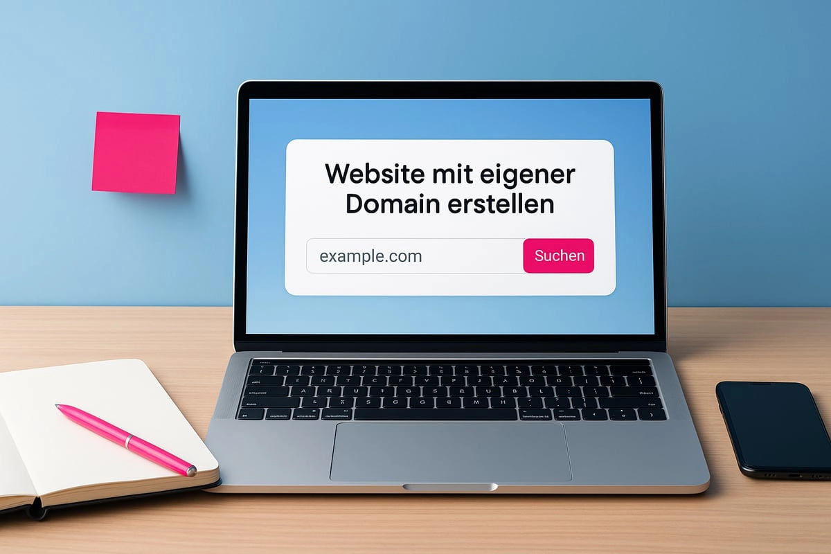 Website mit eigener Domain erstellen