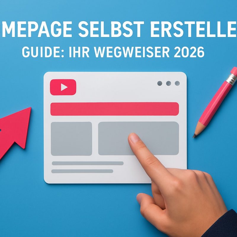 Homepage Selbst Erstellen Guide: Ihr Wegweiser 2026