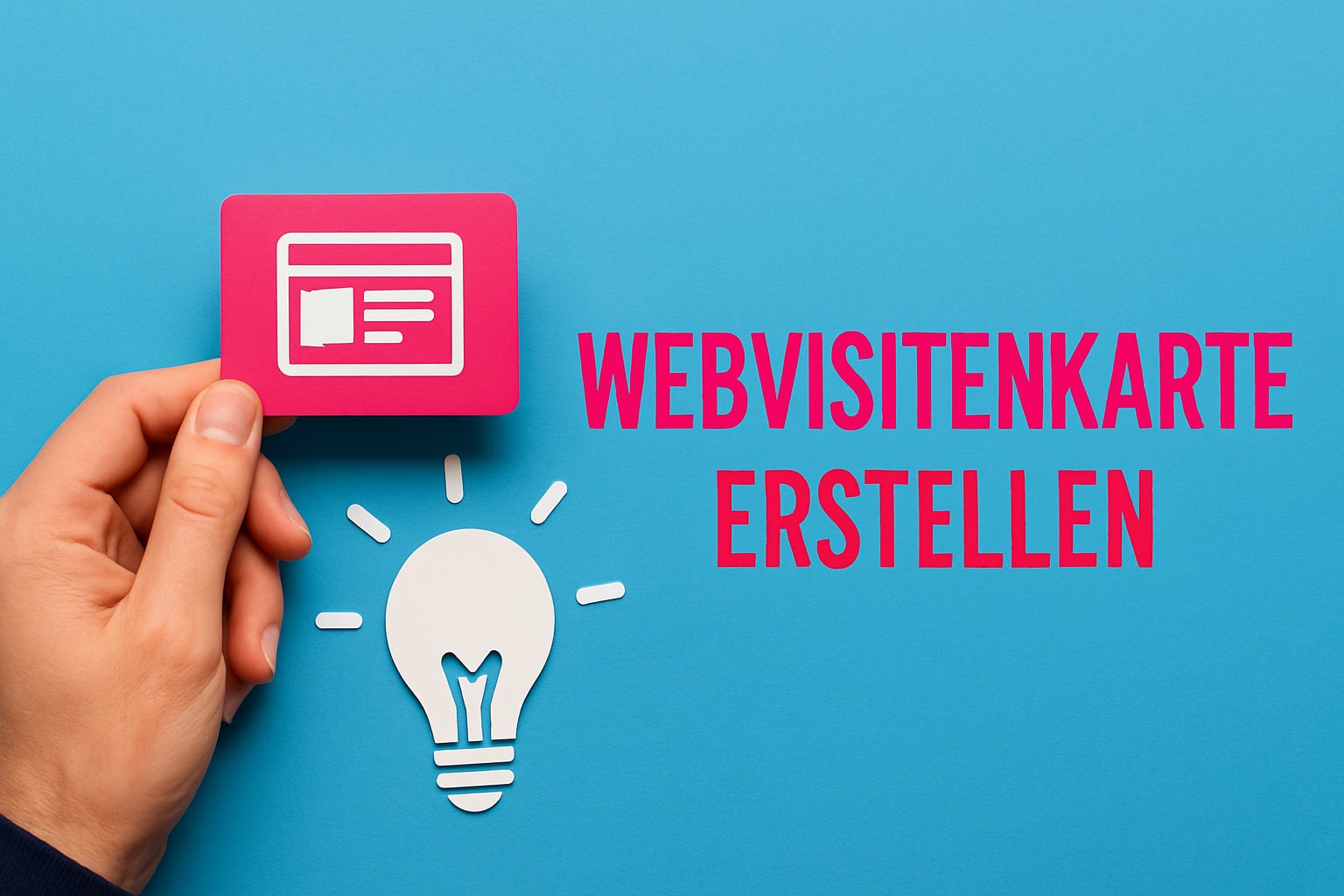 Webvisitenkarte erstellen lassen: Kompakt & Seriös im Netz
