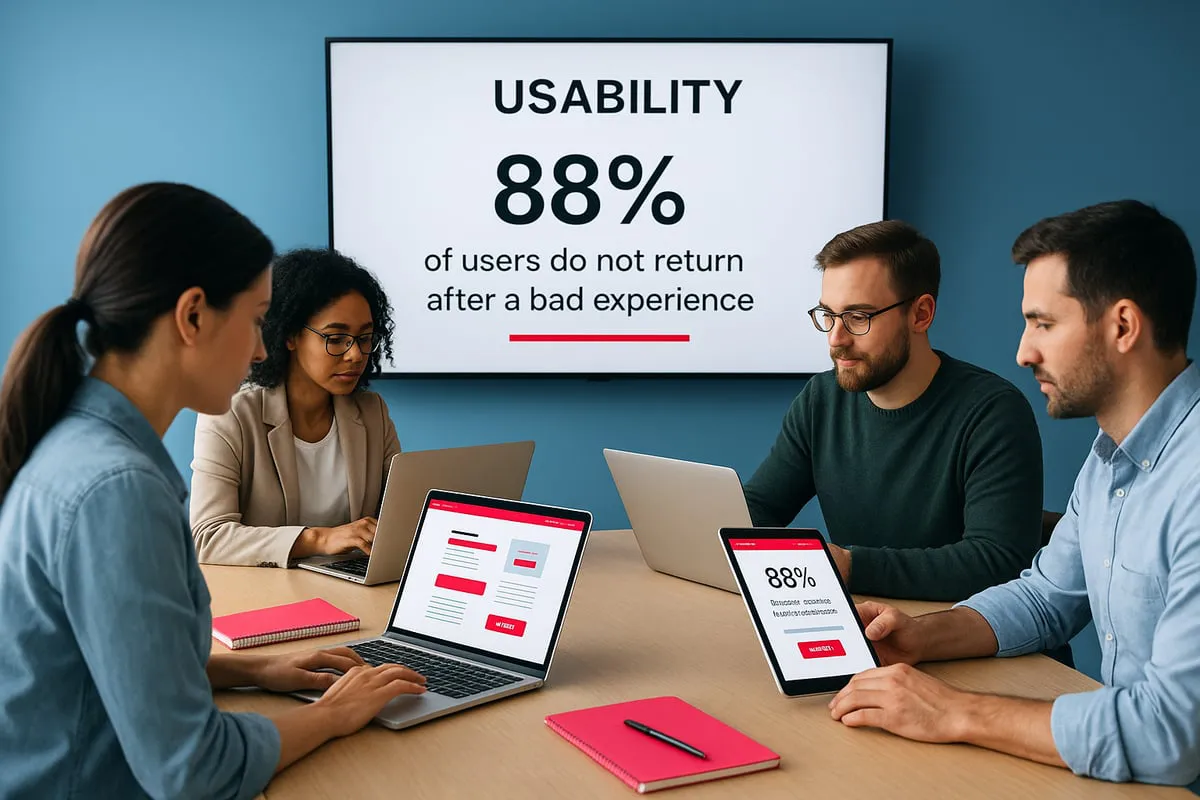 Benutzerfreundlichkeit Website