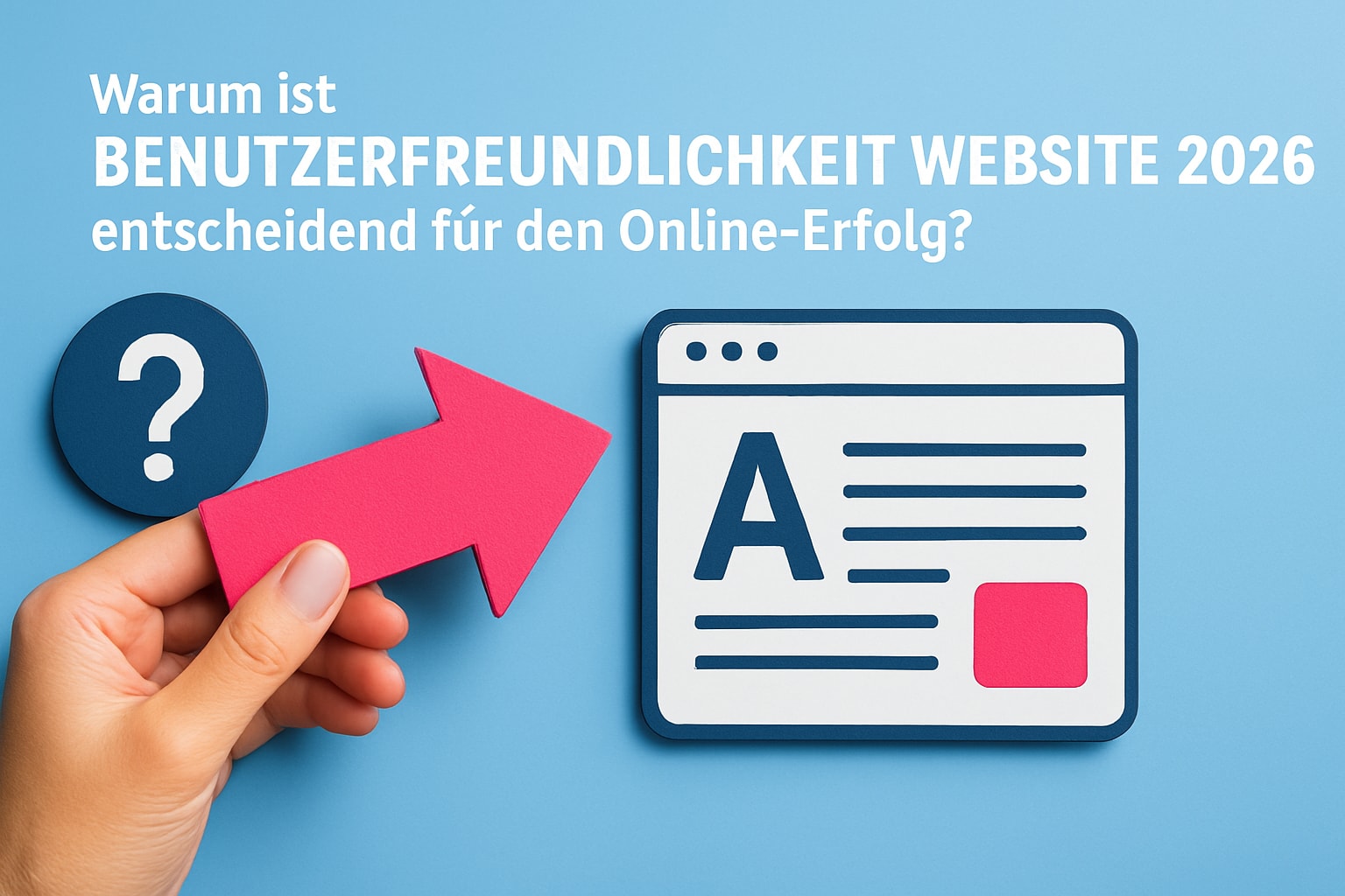 Benutzerfreundlichkeit Website 2026: Tipps & Strategien