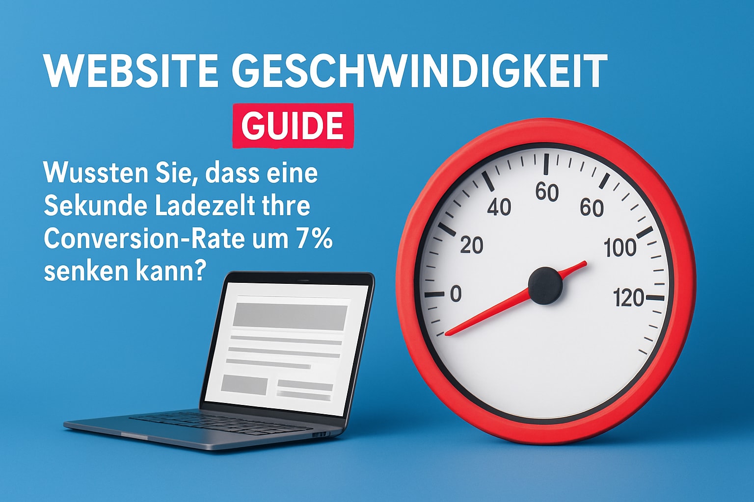 Website-Geschwindigkeit optimieren: So geht's