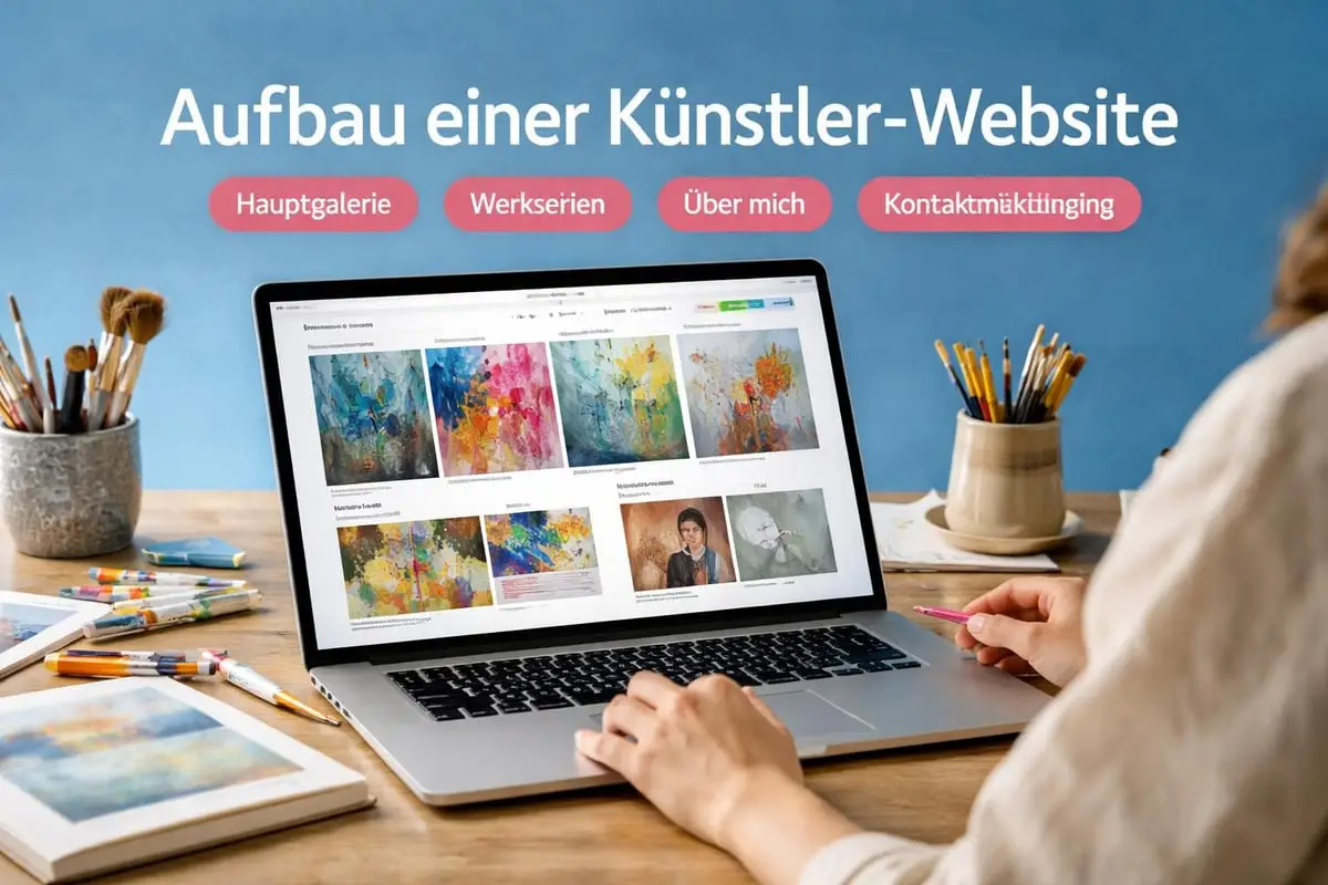 Webdesign für Künstler