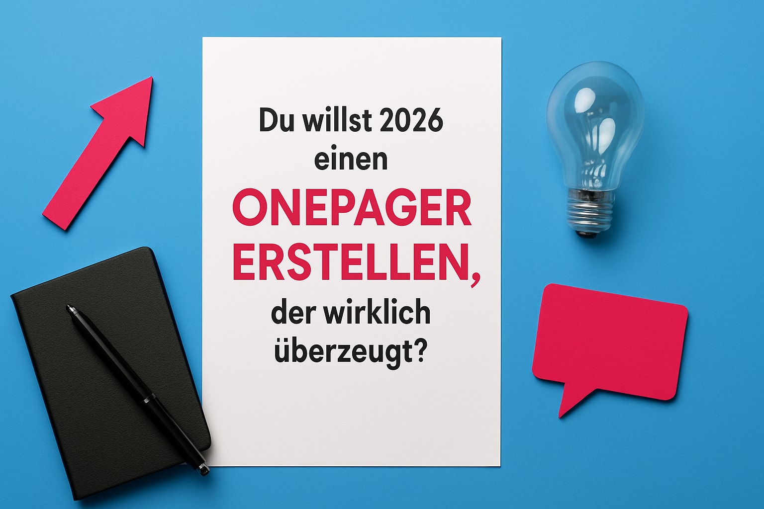 Onepager Erstellen Guide - Schritt-für-Schritt Anleitung