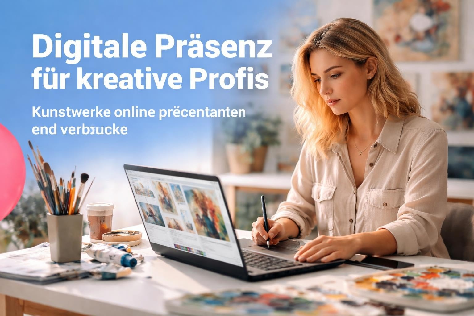 Webdesign für Künstler: Ihre digitale Galerie 2026