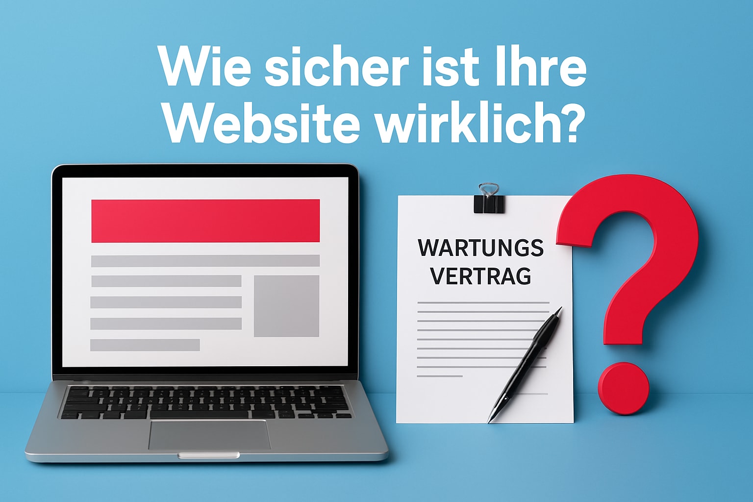 Website-Wartungsvertrag: Leistungen und Kosten