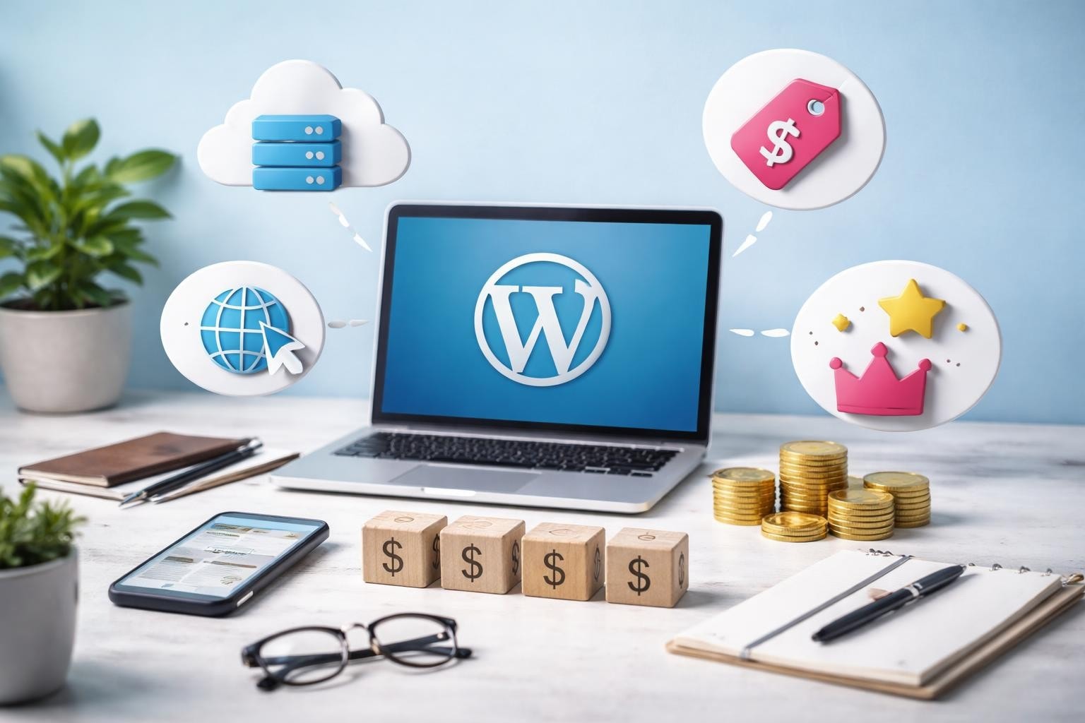 Kostenlos WordPress nutzen: Das müssen Sie 2026 wissen