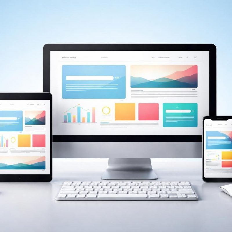 Responsives Design Bedeutung, Homepage erstellen lassen