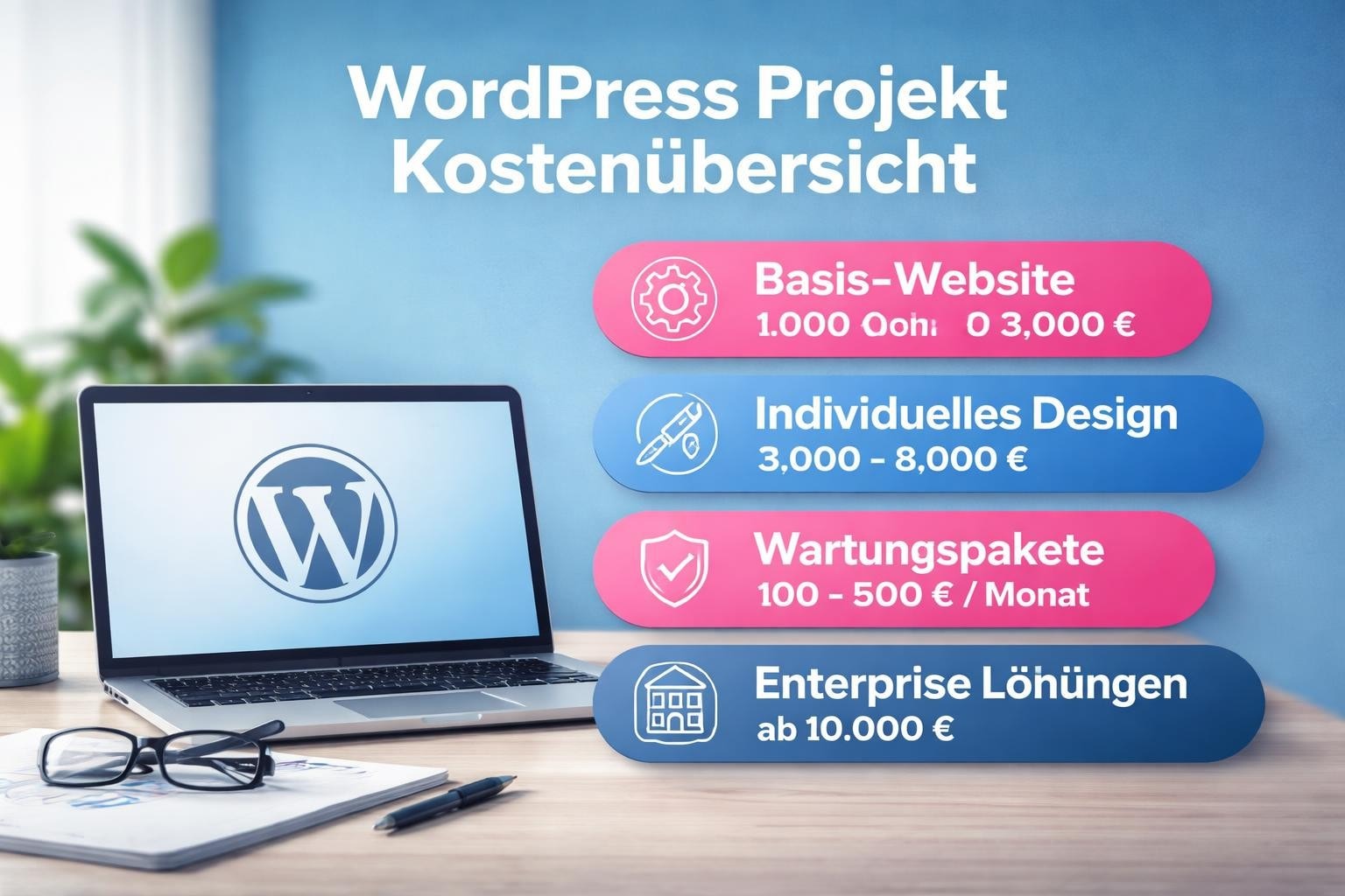 WordPress-Agentur: Preise und Kosten im Überblick